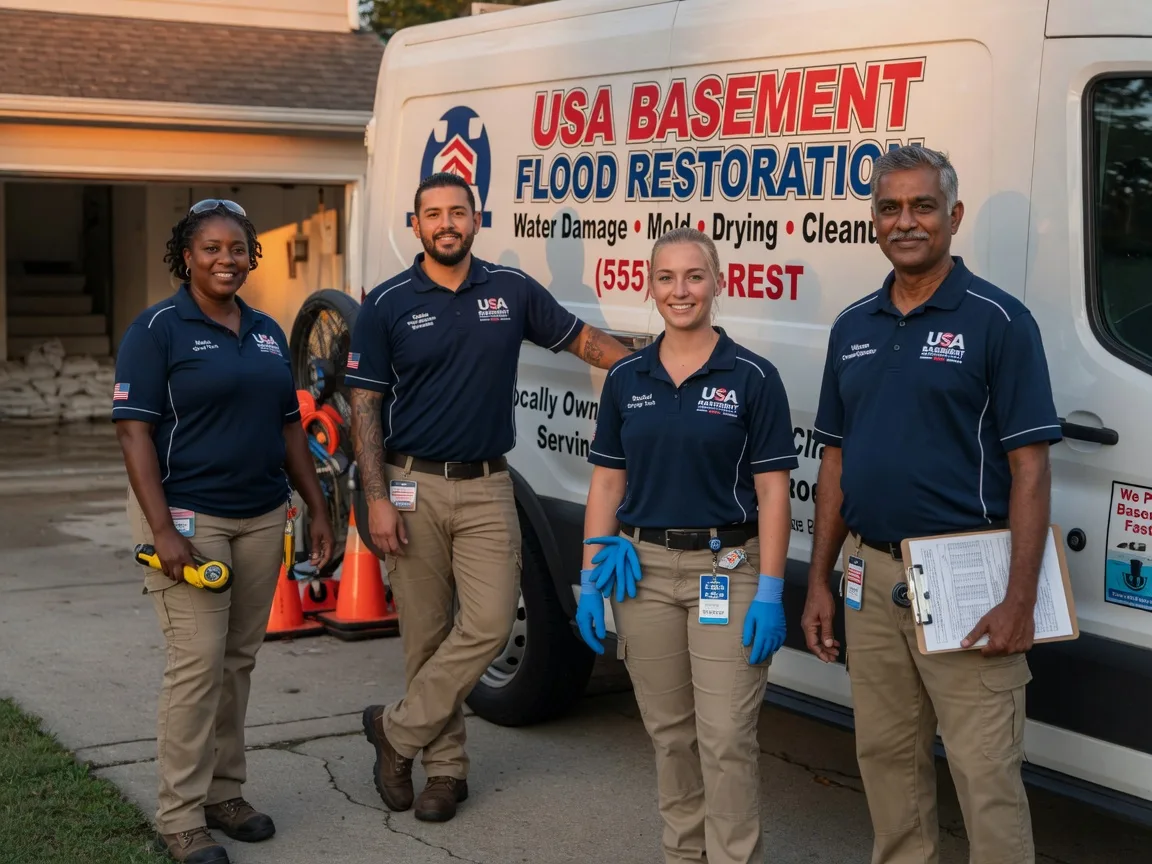 Basement Flood Cleanup company in Holcomb, MS
